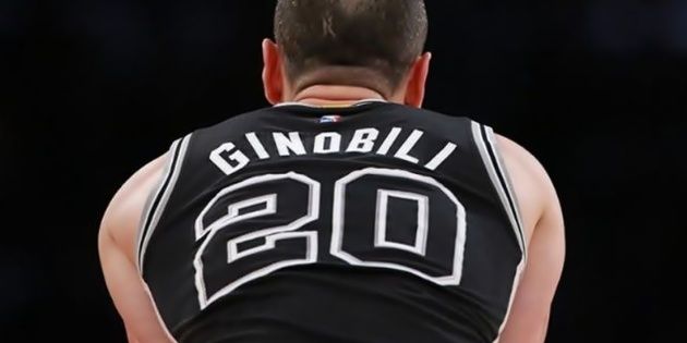 Ginobili eterno, San Antonio decidió retirar el N°20: las camisetas más emblemáticas de la NBA
