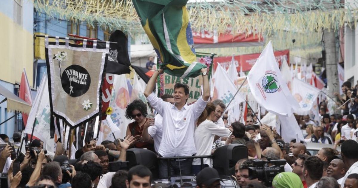Haddad advierte a brasileños sobre peligros con Bolsonaro