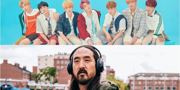 La banda de K-Pop BTS lanzó un adelanto de su nuevo tema junto a Steve Aoki y ya es viral