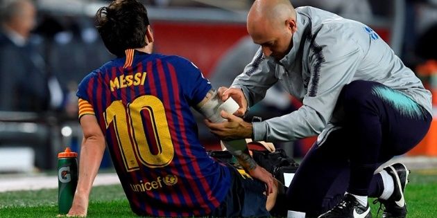 La dolorosa lesión de Lionel Messi que preocupa al mundo Barcelona