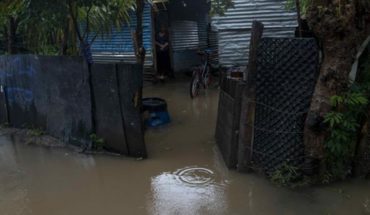 Lluvias inundan más de mil viviendas en Nicaragua
