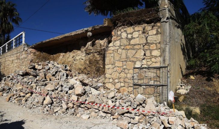 Los daños que dejó el fuerte terremoto que sacudió Grecia