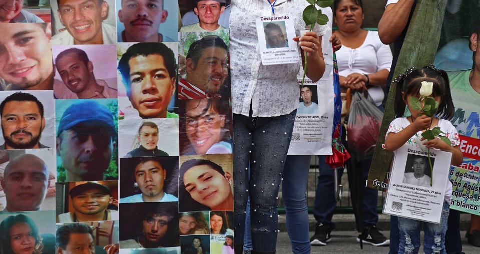 México busca a 37 mil desaparecidos con un Sistema incompleto