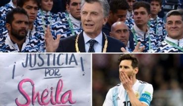 Macri felicitó a los atletas, Ni una Menos se pronunció por el caso Sheila, se va Pity Martínez y mucho más…