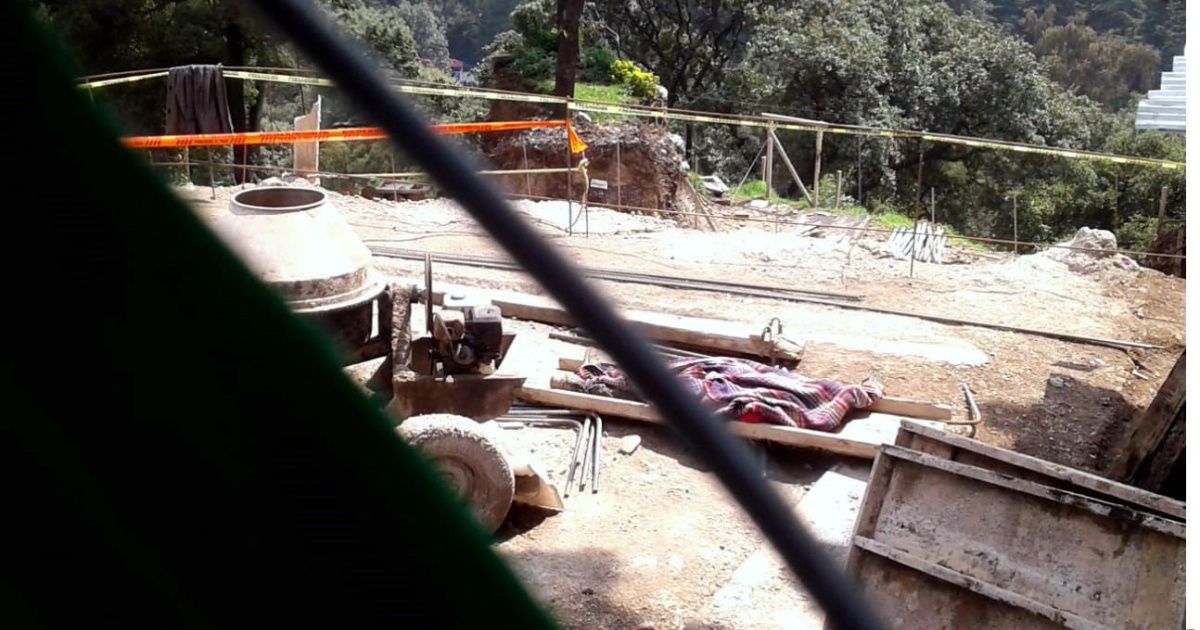 Muere trabajador en un derrumbe en Ciudad de México