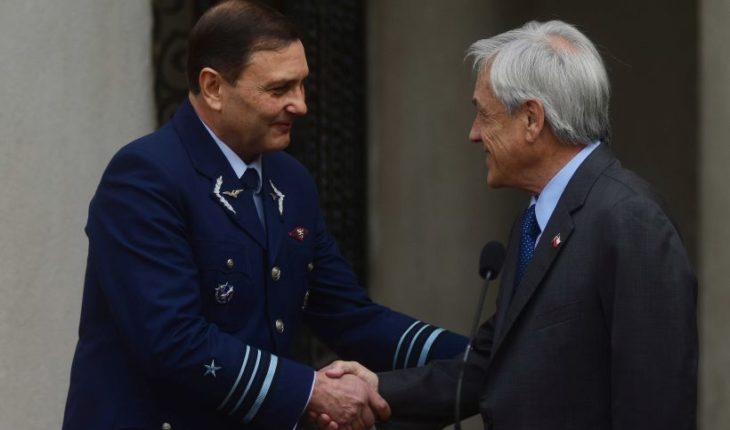 Piñera nombró a Arturo Merino Núñez como nuevo comandante en jefe de la Fach