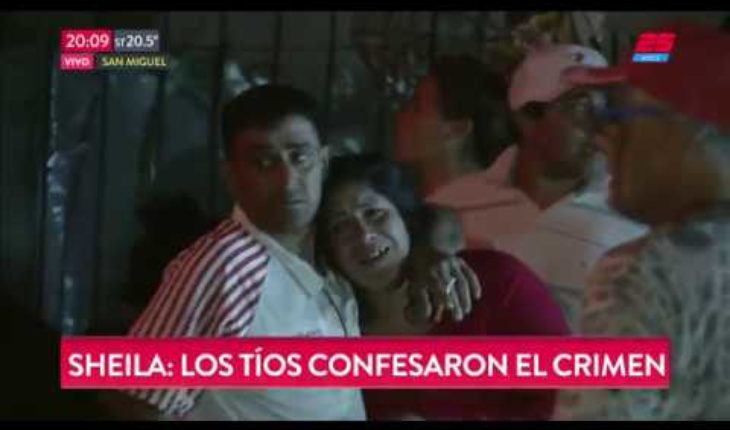 Video: Los tíos de Sheila confesaron el crimen: “Tomamos droga y alcohol”