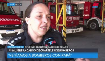 Video: Mujeres a cargo de cuarteles de bomberos en Rosario y Santa Fe