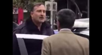 Video: Policía discutió con un juez por una detención