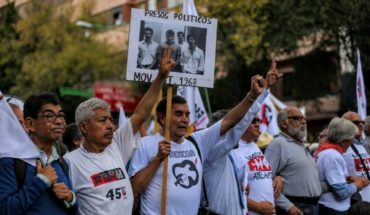 translated from Spanish: 50 years of 68: we are here not to forget
