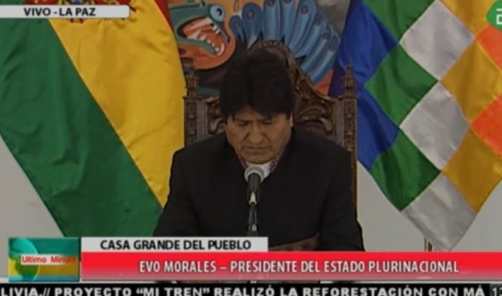 translated from Spanish: A realigned Evo Morales is not even replaced of the ruling of the Hague: “Has enormous contradictions”