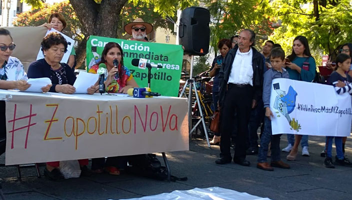 Activists of Jalisco ask AMLO not to continue the construction of the aqueduct Zapotillo