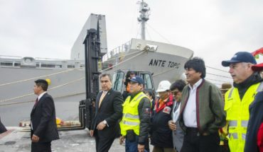 translated from Spanish: Bolivia will run alternatives to Chilean ports with projects on the coasts of Peru