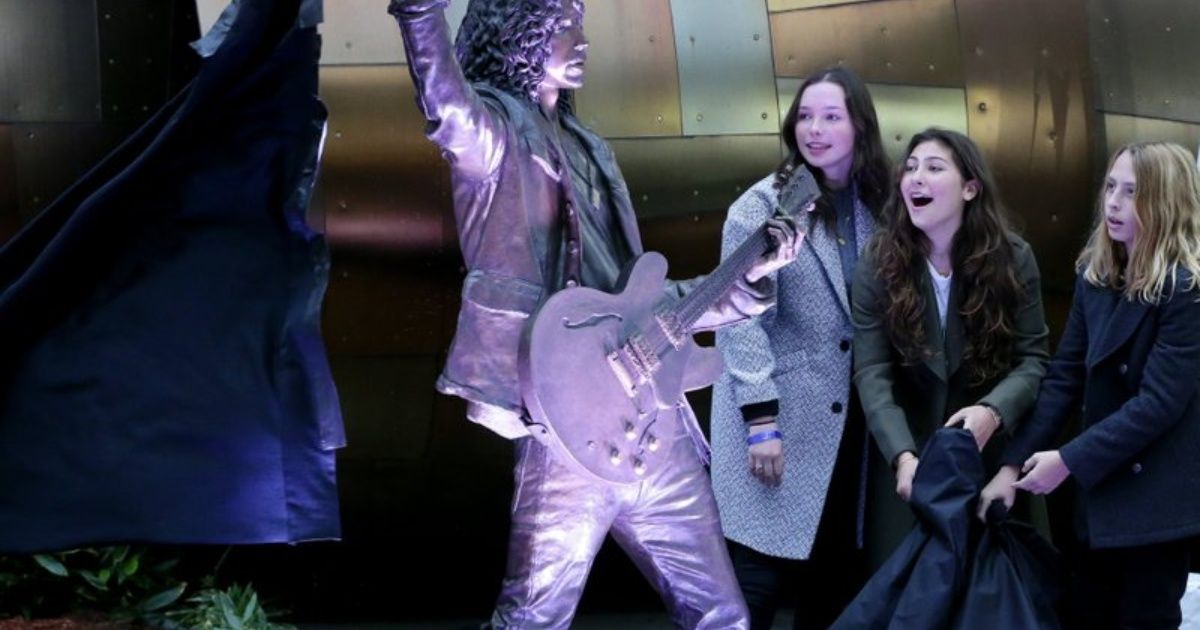 Chris Cornell Seattle statue unveiled