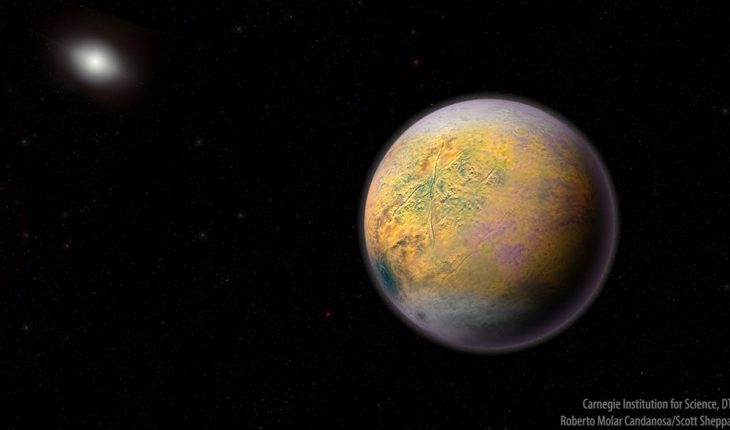 translated from Spanish: Duende: the new planet discovered in the Solar system beyond Pluto but within the Solar system,