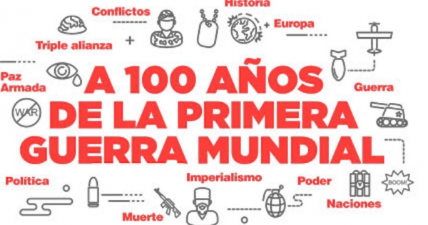 Encounter Cultural "A hundred years of the first world war" in Cultural in the Casona de las Condes, UNAB