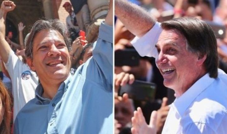 translated from Spanish: Looking to the second round in Brazil, Bolsonaro consolidates a wide difference