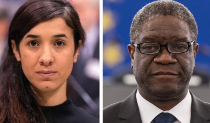 translated from Spanish: Nobel Peace Prize recognizes Nadia Murad and Denis Mukwege to combat sexual violence in wars