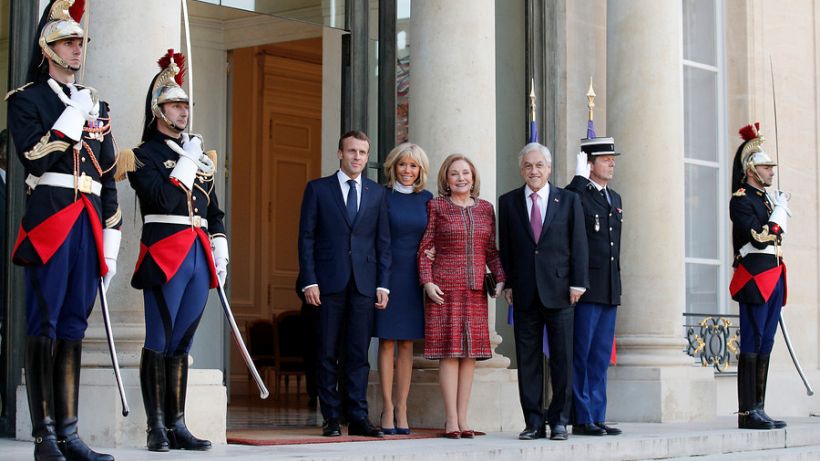 Pinera met with Macron and addressed the case of former front sentenced for murder of Jaime Guzmán