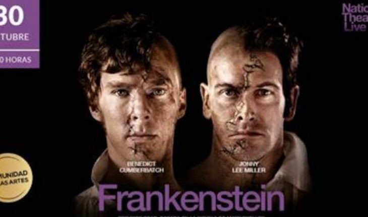 translated from Spanish: Proyección de obra “Frankenstein” con Benedict Cumberbatch en Teatro Nescafé de las Artes