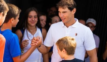 translated from Spanish: Rafa Nadal, distinguished citizen: the huge gesture following the floods in Mallorca sad