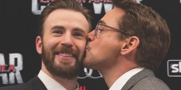 Robert Downey Jr was thrilled with a message to Chris Evan, following its strict decision