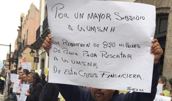translated from Spanish: Sin recursos para salarios, UMSNH sería reconocida como nacional por Poder Legislativo