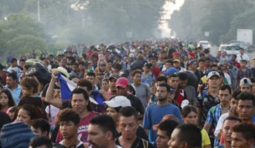 Trump advierte que no aceptará a caravana de inmigrantes