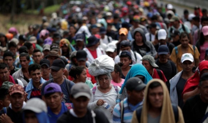 Caravana migrante abandona en su totalidad Ciudad de México rumbo a Estados Unidos