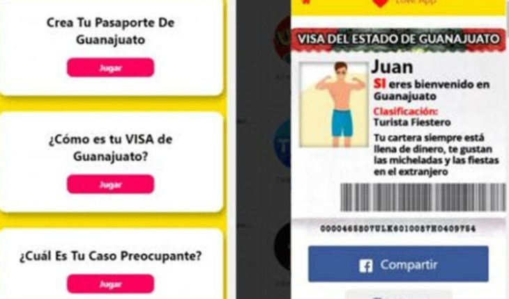 ‘Crea tu visa de Guanuajuato’, test de Facebook que podría roba tus datos
