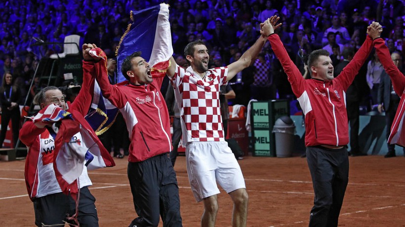Croacia venció a Francia y conquistó su segunda Copa Davis