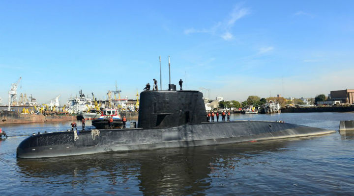 Después de un año, localizan submarino argentino perdido "ARA San Juan"
