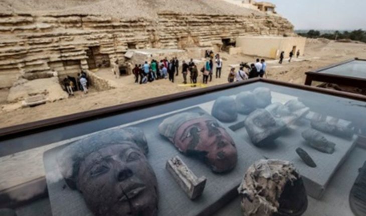 Egipto devela siete tumbas de faraones con animales momificados