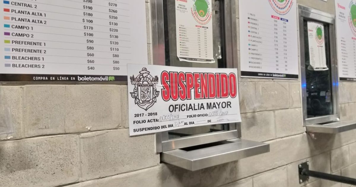 El ayuntamiento suspende el estadio Teodoro Mariscal