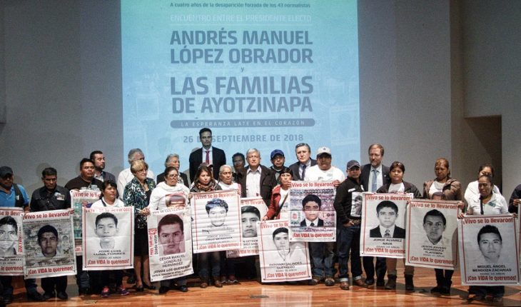 El lunes se creará la comisión especial para Ayotzinapa