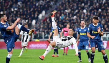 El noveno gol de Cristiano prolonga el dominio del Juventus