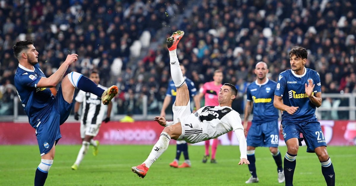 El noveno gol de Cristiano prolonga el dominio del Juventus