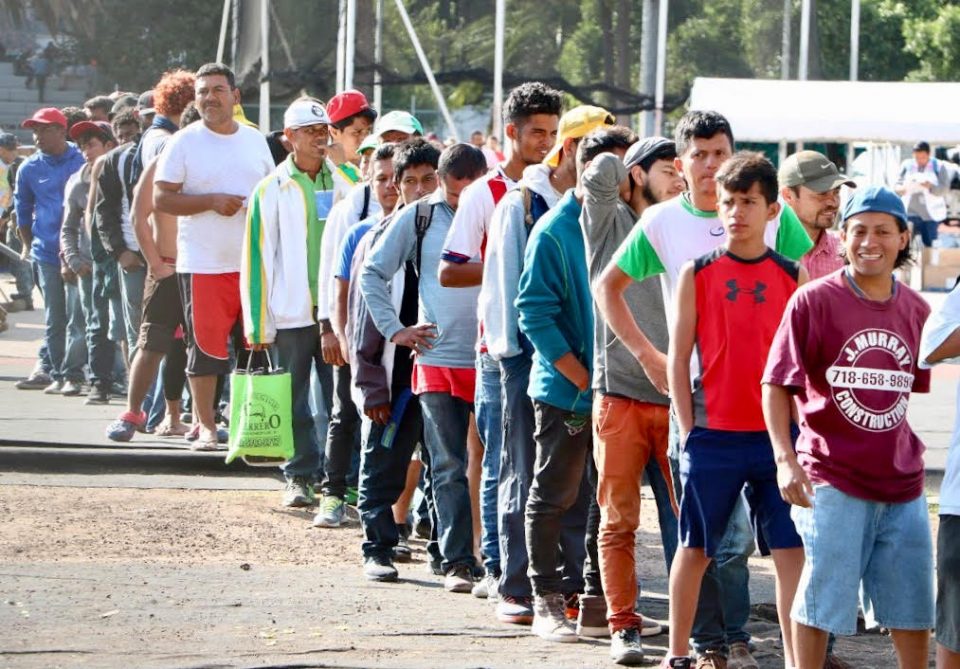 En dos días llegaron 4 mil migrantes al albergue de CDMX