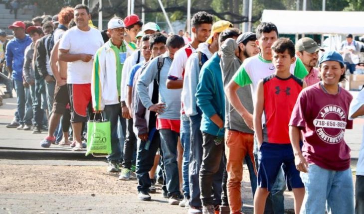 En dos días llegaron 4 mil migrantes al albergue de CDMX