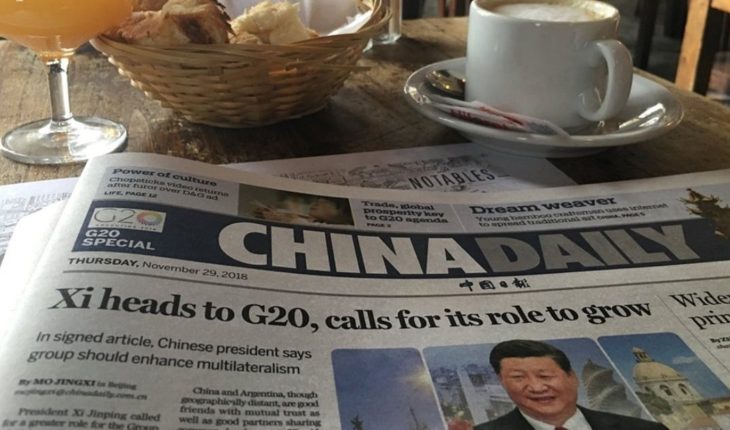G20: Buenos Aires amaneció con el “China Daily”, diario de China
