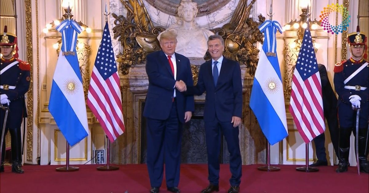 Macri recibió a Trump y le agradeció por el apoyo de Estados Unidos