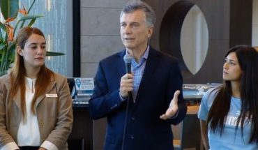 Mauricio Macri: "Aerolíneas tiene que volar sin pedirle plata a los argentinos"