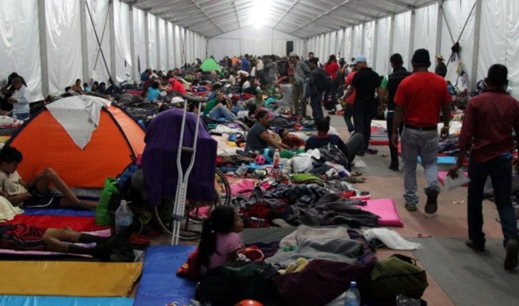 Migrantes acuerdan permanecer dos días más en CDMX
