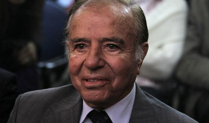 PDI autorizó el ingreso de Carlos Menem a Chile para ver a Máximo