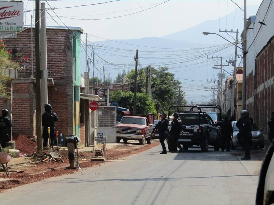 Policía Michoacán abate a "El Flaco" tras balacera en Zamora, Michoacán