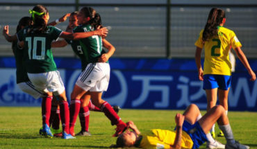 Selección femenil sub 17 mexicana, vence a Brasil