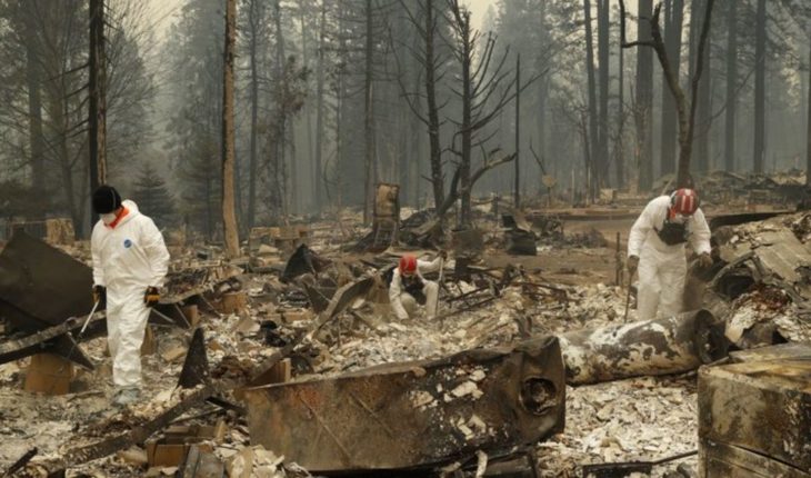 Suman 48 muertos por incendios en el norte de California