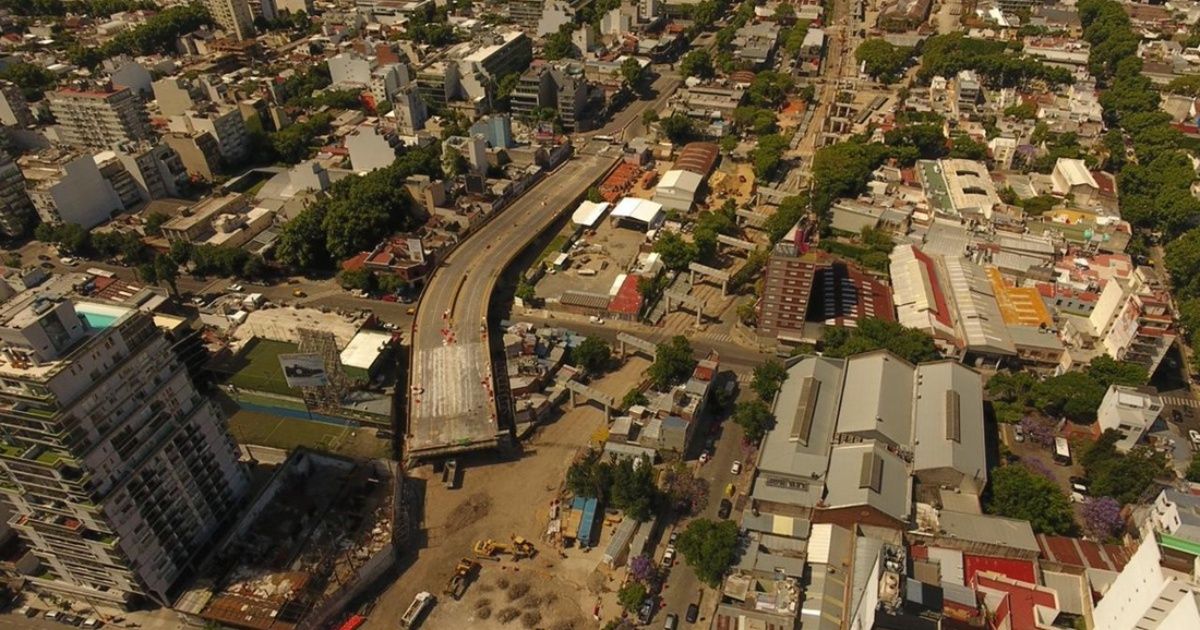 Tras demoler el puente de Juan B. Justo, reabrieron la avenida Córdoba