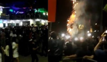 VIDEO: Así fue el desenfrenado festejo de Halloween en Culiacán