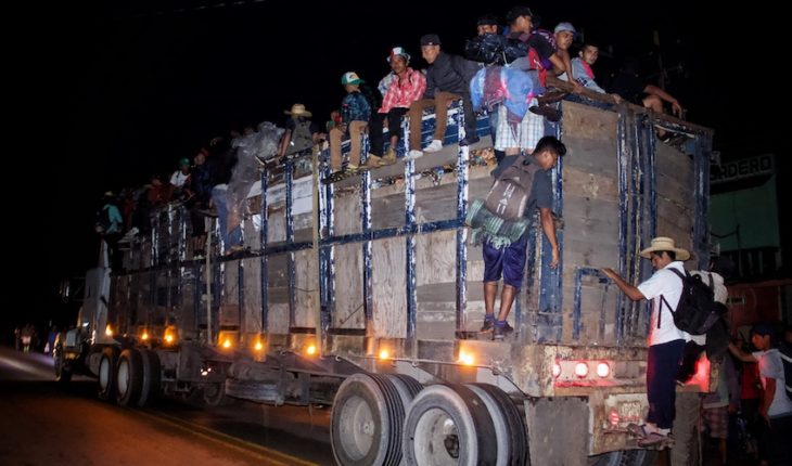 Veracruz dará transporte a caravana migrante